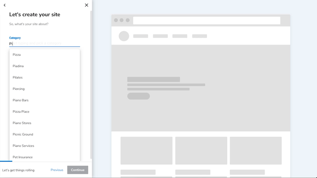 Animation of Builder Functionality